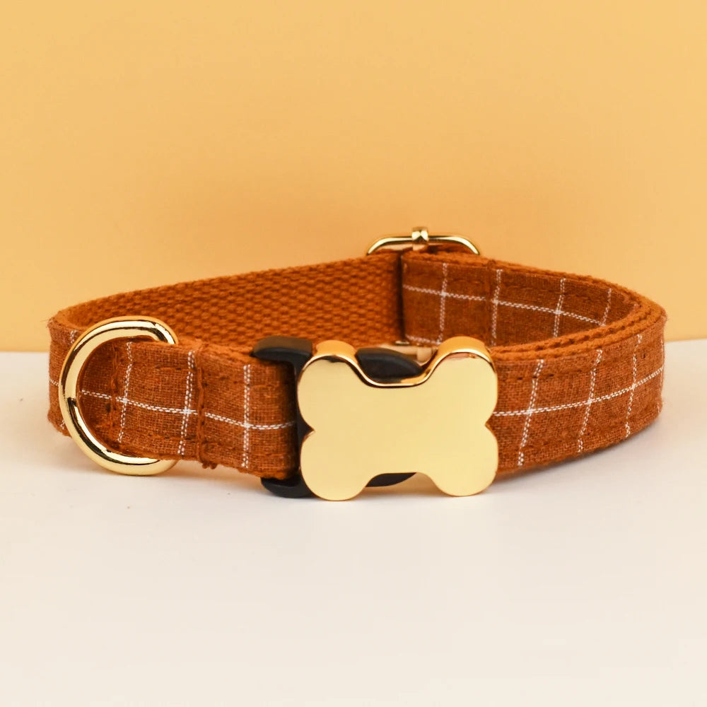 Custom Personalized Dog Collars with Name Tag – Adjustable Puppy Collar for Dogs