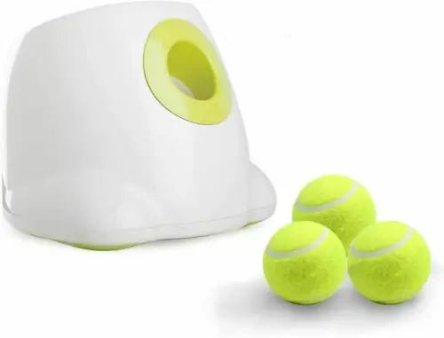 Automatic Dog Ball Launcher – Interactive Ball Throwing Machine for Dogs with 3 balls | Fun Ball Shooter & Thrower for Fetch Training