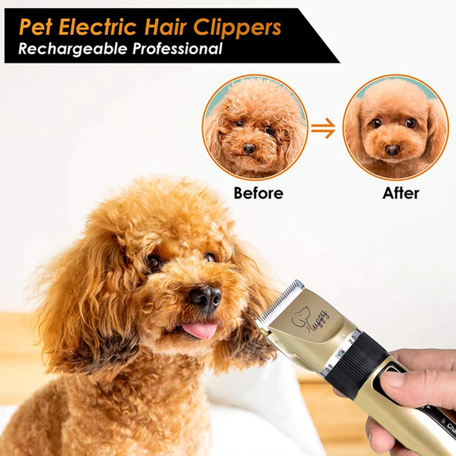 Dog Hair Trimmer – Professional Dog Grooming Clippers for Thick & Matted Hair