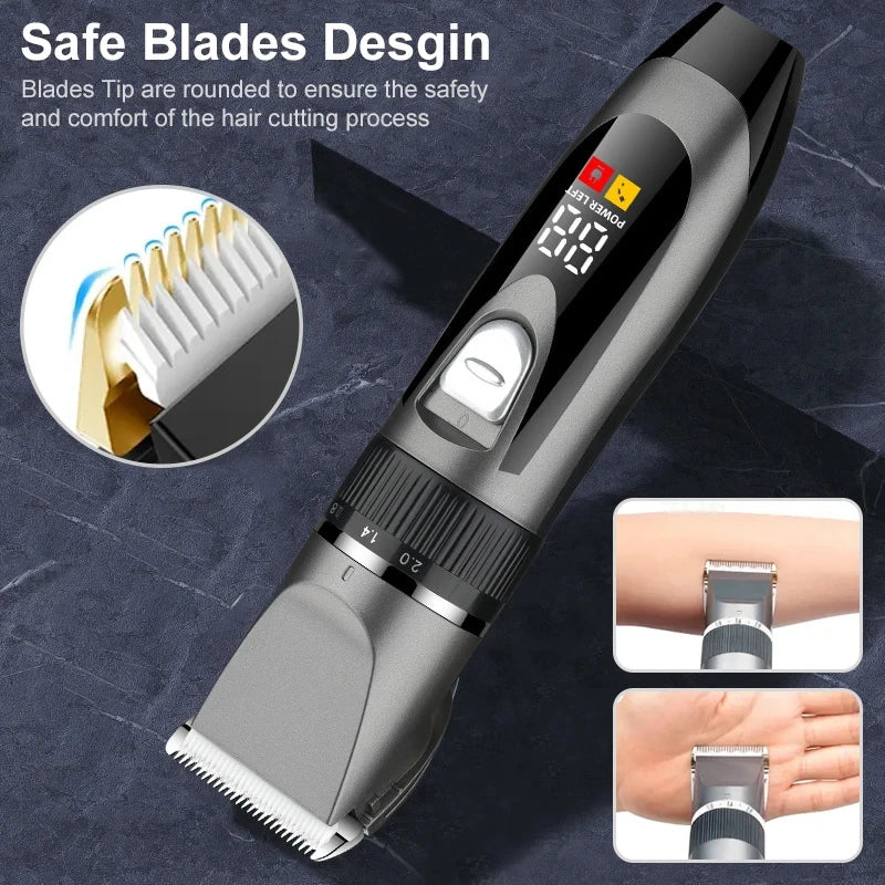 Dog Hair Trimmer – Professional Dog Grooming Clippers for Thick & Matted Hair