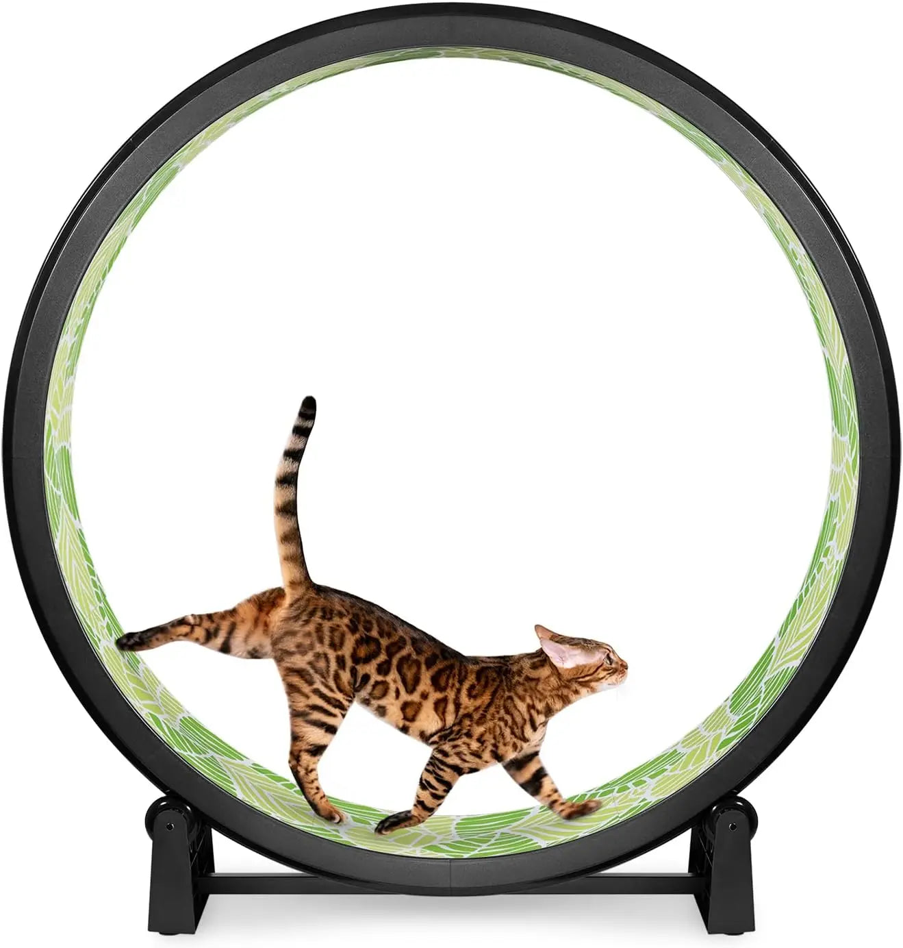 Luxury Cat Exercise Wheel – Quiet Cat Treadmill Wheel for Indoor Fitness & Fun | Best Cat Workout Wheel for Active Kittens & Cats