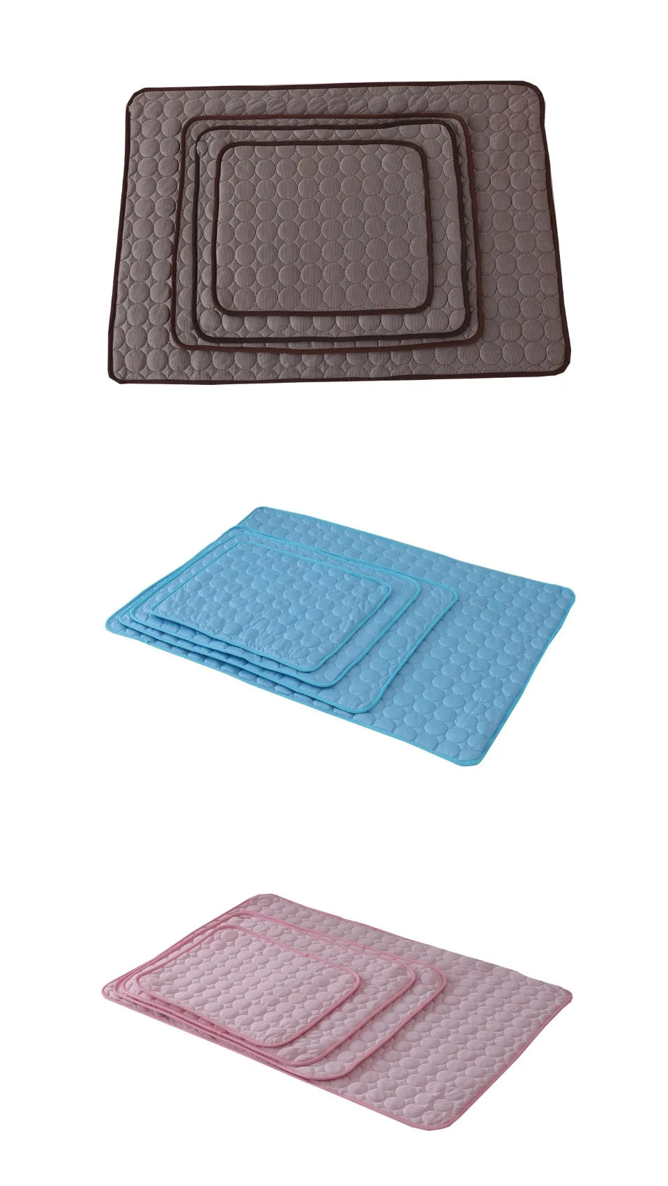 Premium Dog Cooling Mat – Best Cooling Pad for Dogs | Portable, Non-Toxic, Self-Cooling Mattress for Pets