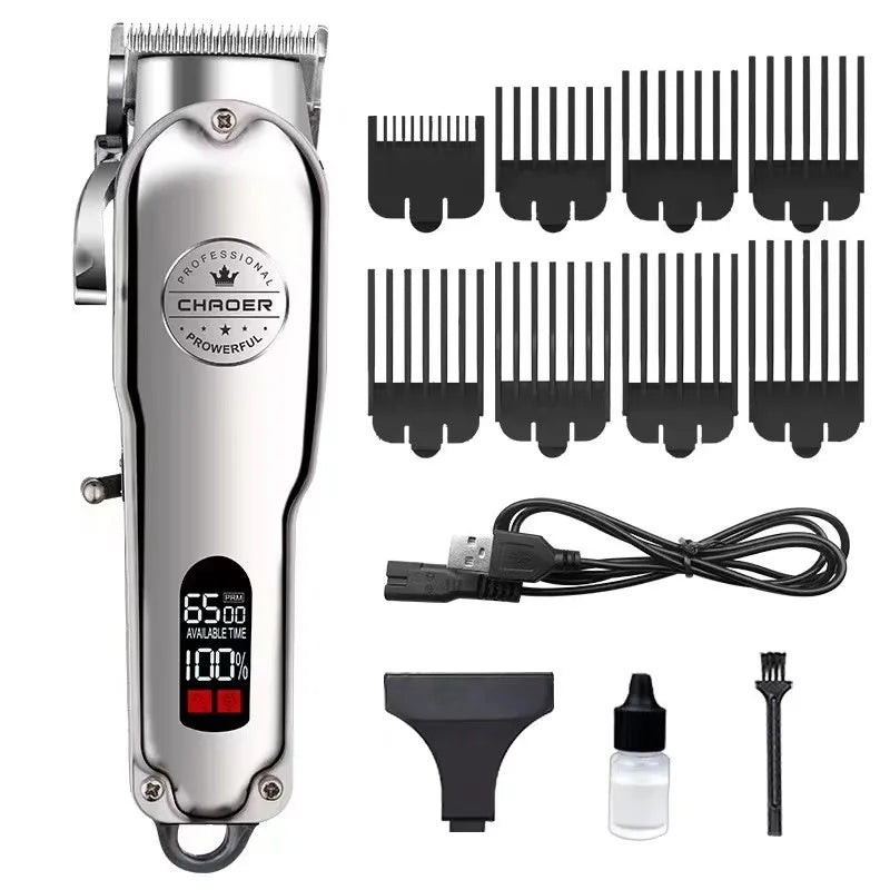Professional Dog Hair Clippers – Best Cordless Grooming Trimmer for Dogs with Low Noise & Rechargeable Battery