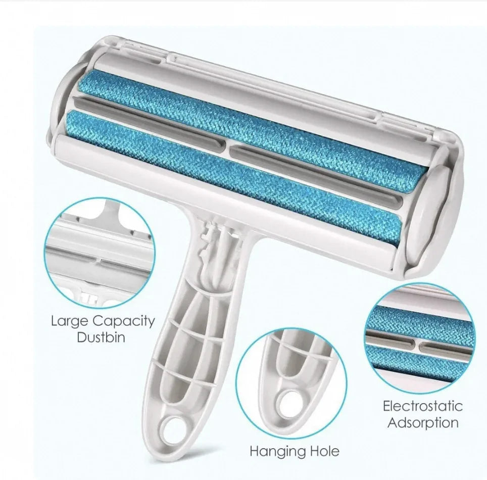 Reusable Pet Hair Remover Roller – Best Dog & Cat Hair Remover Tool for Furniture, Carpet, Car Seats & Bedding