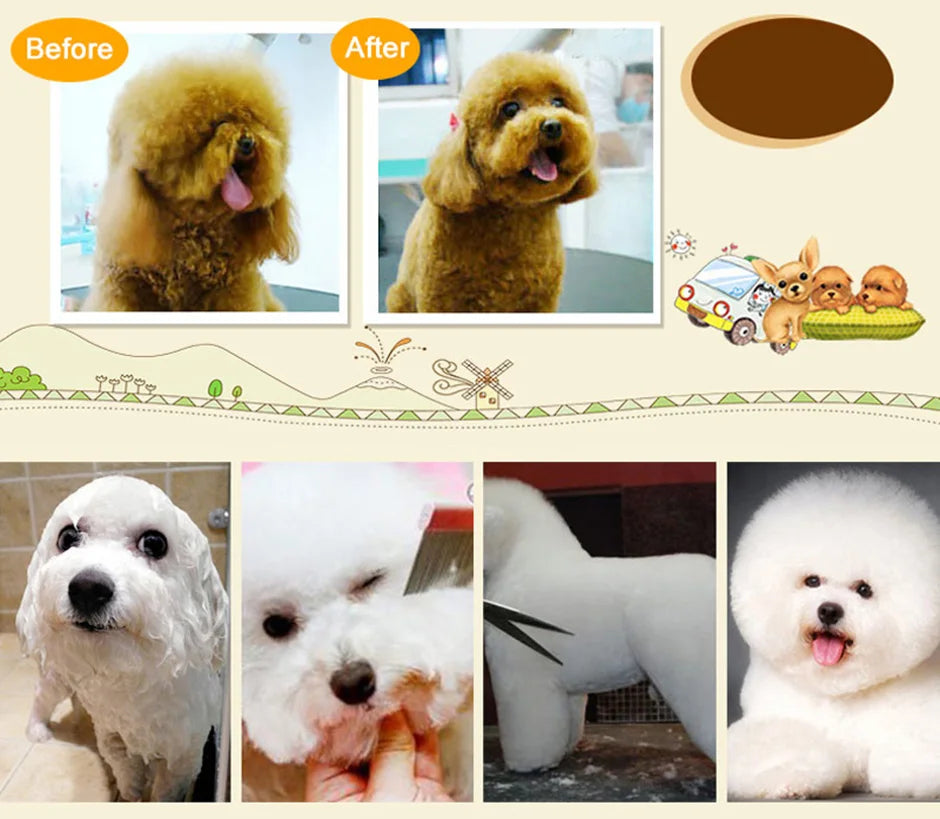 Dog Hair Trimmer – Professional Dog Grooming Clippers for Thick & Matted Hair