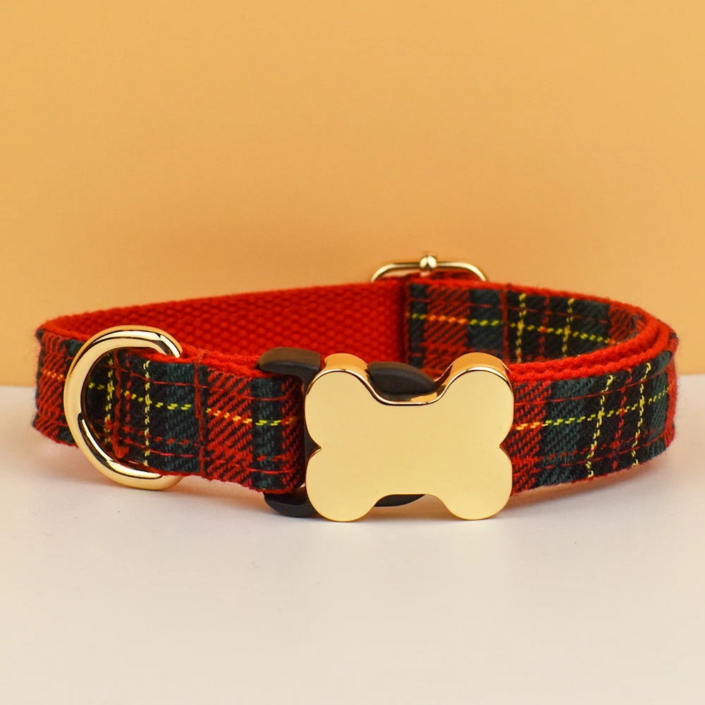 Custom Personalized Dog Collars with Name Tag – Adjustable Puppy Collar for Dogs
