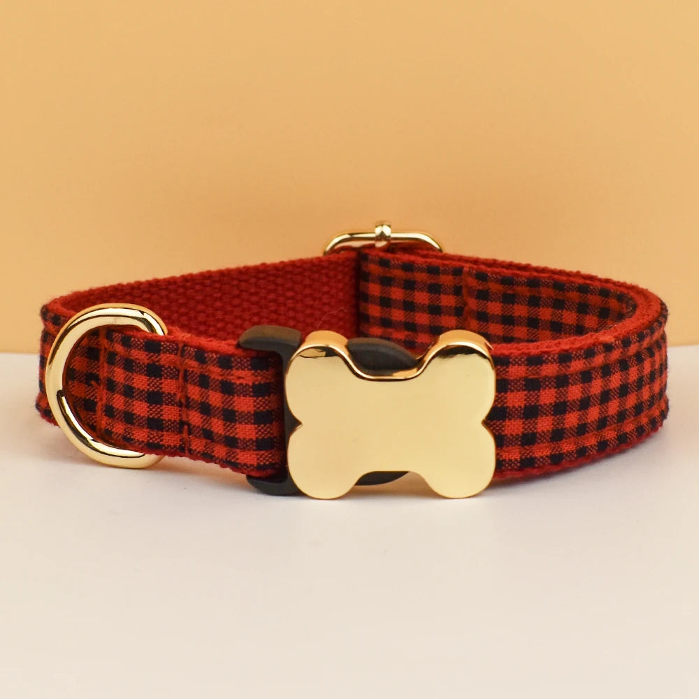 Custom Personalized Dog Collars with Name Tag – Adjustable Puppy Collar for Dogs