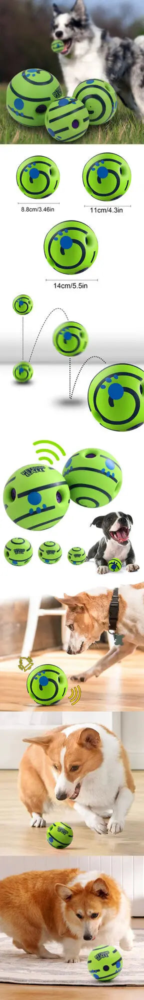 Interactive Giggle Dog Ball – The Ultimate Fun Toy for Energetic Pups!