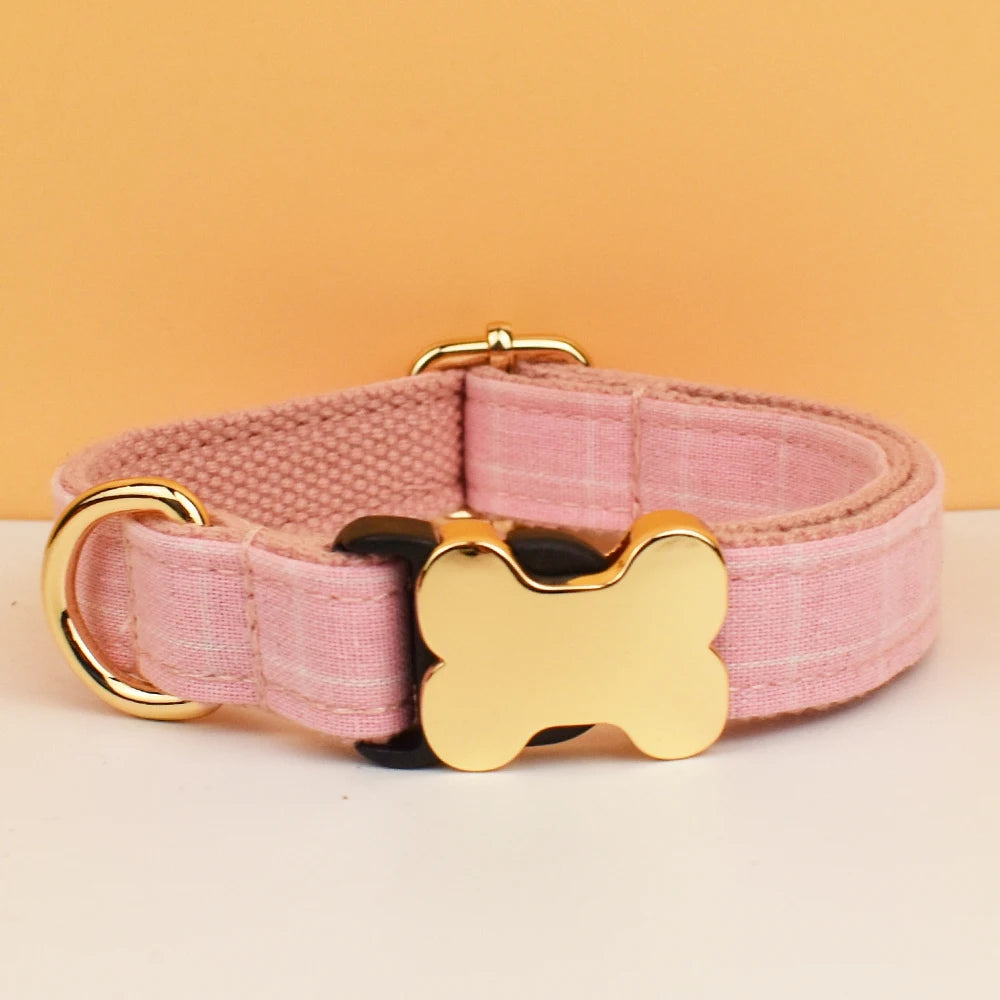Custom Personalized Dog Collars with Name Tag – Adjustable Puppy Collar for Dogs