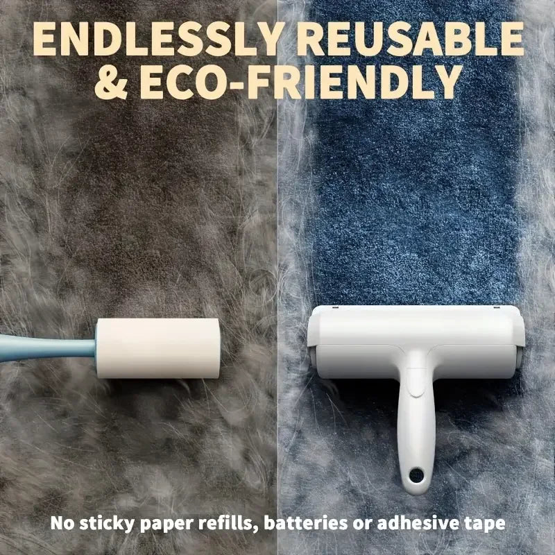 Reusable Pet Hair Remover Roller – Best Dog & Cat Hair Remover Tool for Furniture, Carpet, Car Seats & Bedding