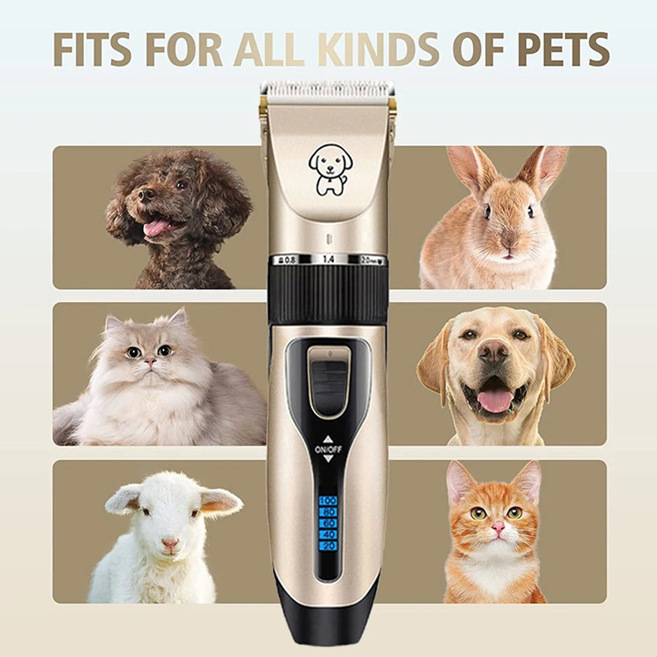 Dog Hair Trimmer – Professional Dog Grooming Clippers for Thick & Matted Hair