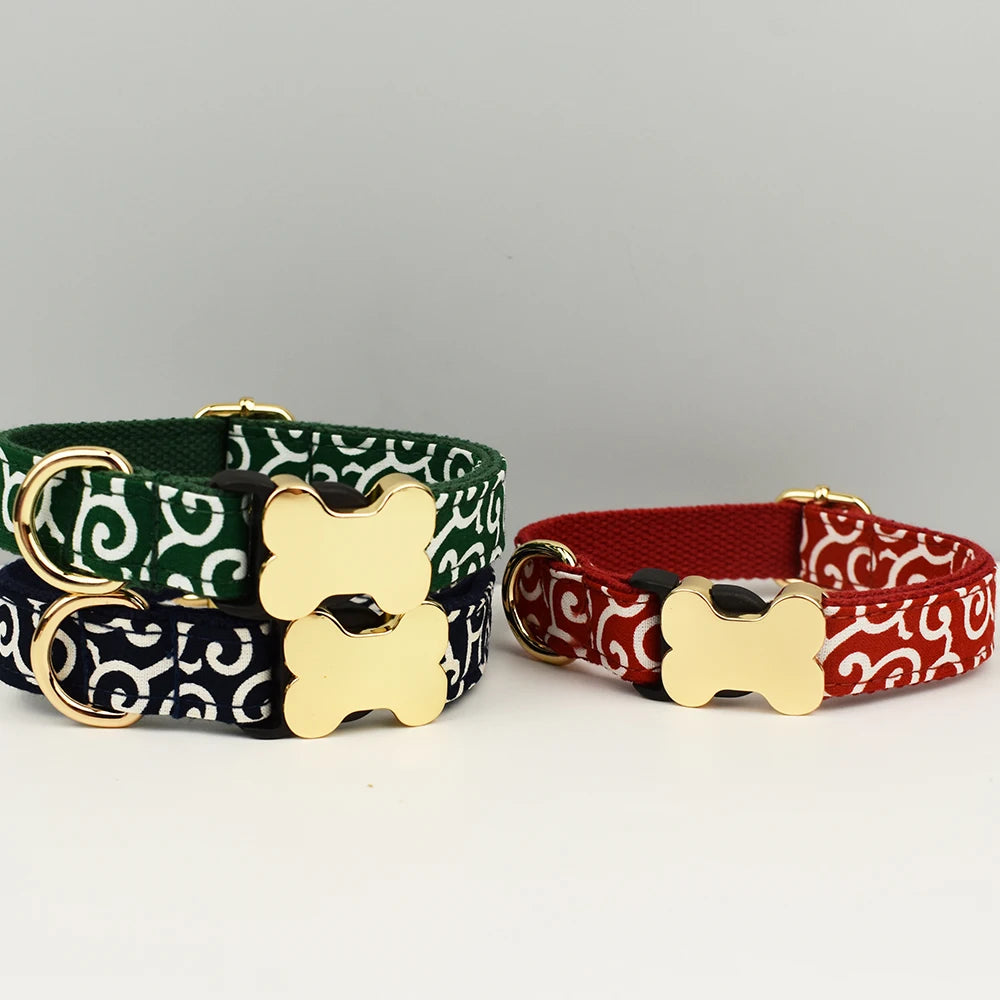 Custom Personalized Dog Collars with Name Tag – Adjustable Puppy Collar for Dogs