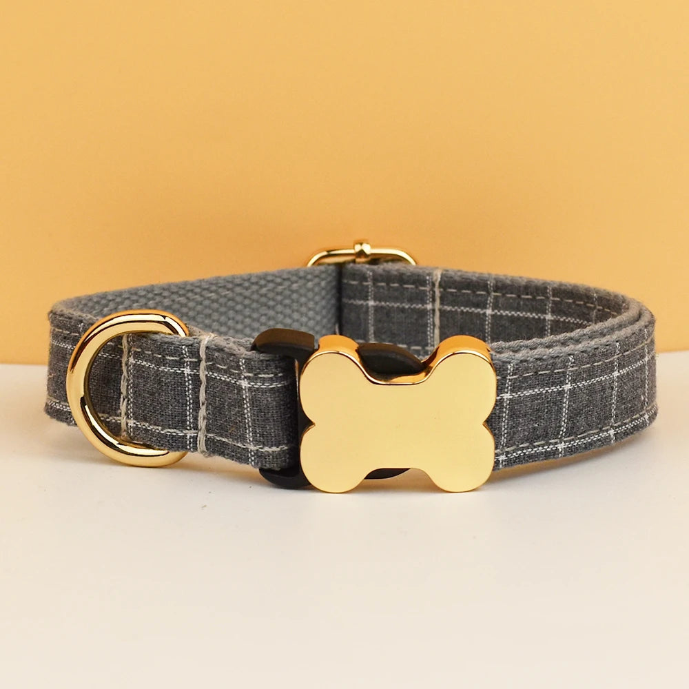 Custom Personalized Dog Collars with Name Tag – Adjustable Puppy Collar for Dogs
