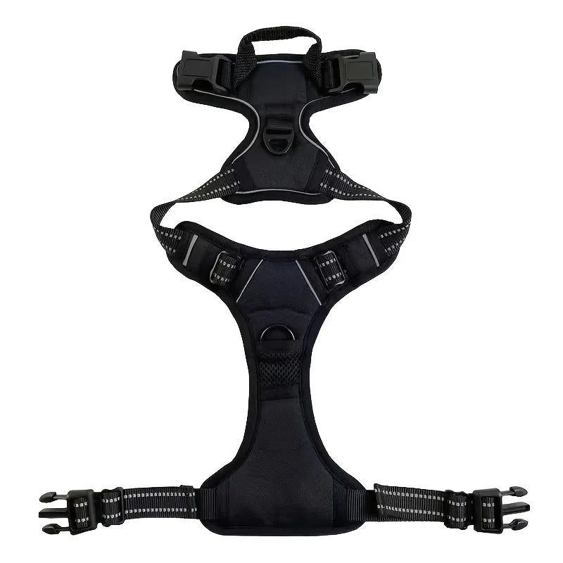 Premium No-Pull Dog Harness with 2 Leash Clips – Safe, Comfortable & Built for Daily Adventures!
