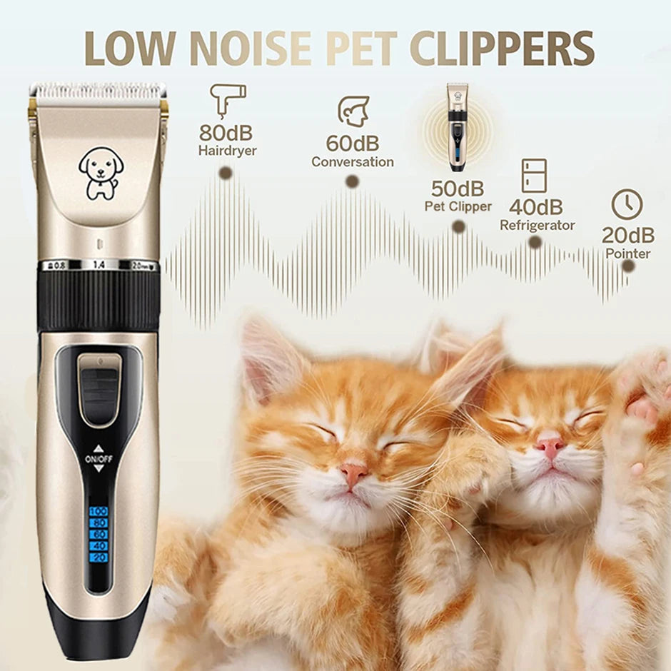 Dog Hair Trimmer – Professional Dog Grooming Clippers for Thick & Matted Hair