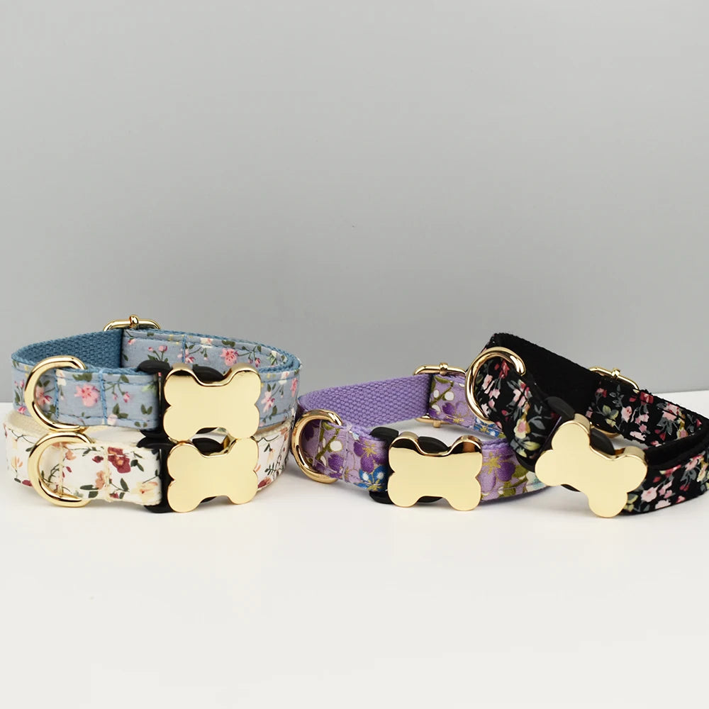 Custom Personalized Dog Collars with Name Tag – Adjustable Puppy Collar for Dogs